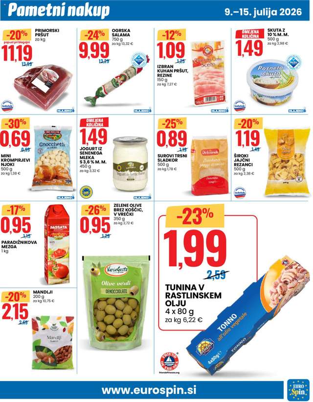 Novi Eurospin katalog od 09.07.