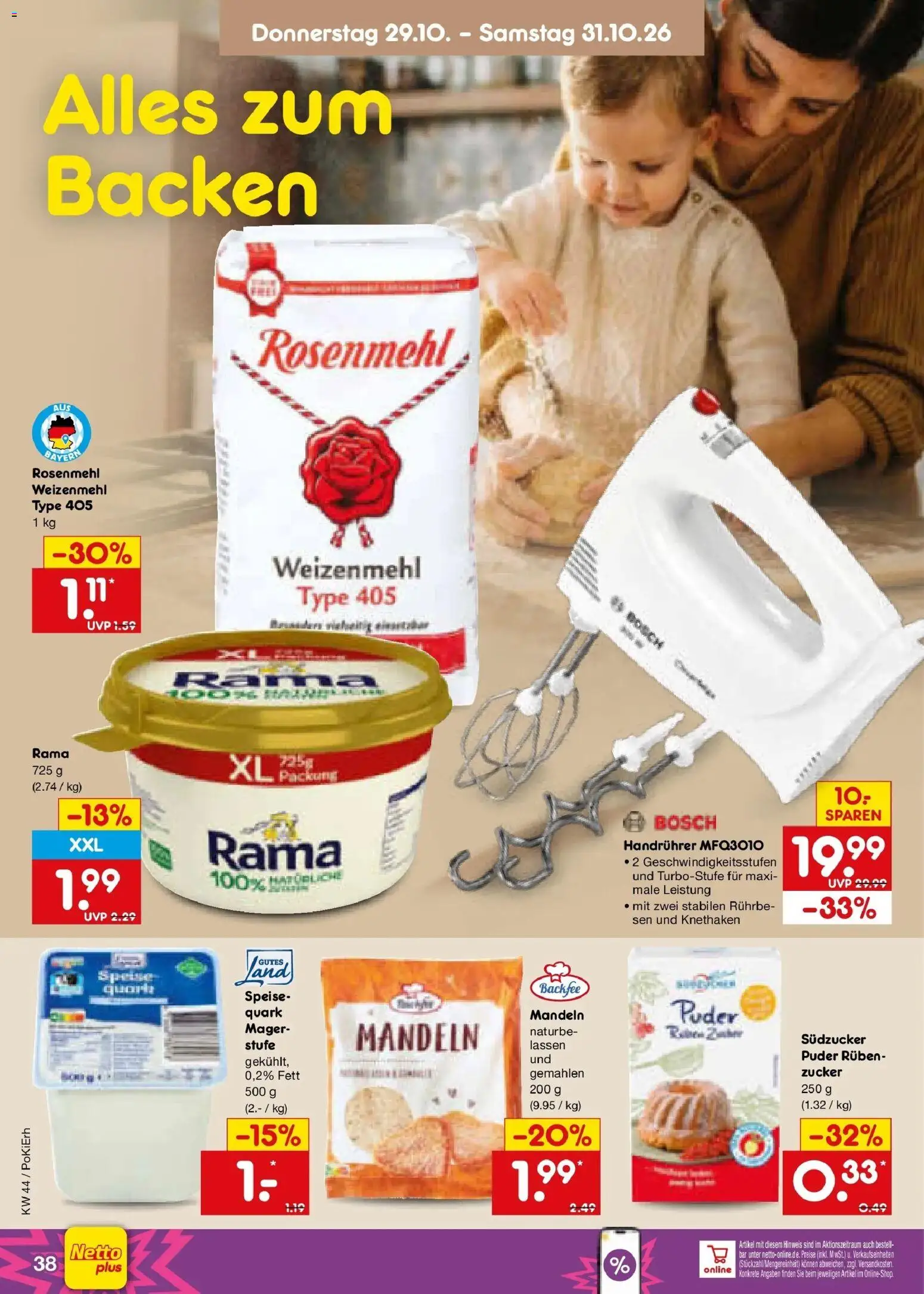 Vorschau von dem Prospekt des Geschäftes Netto Marken-Discount, gültig ab dem 26.10.2026