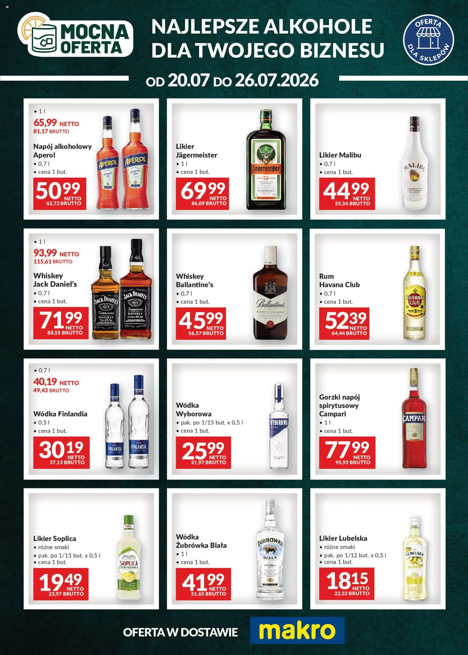 Pogląd gazetki "Makro gazetka - Mocna oferta" ze sklepu Makro ważnej od 20.07.2026