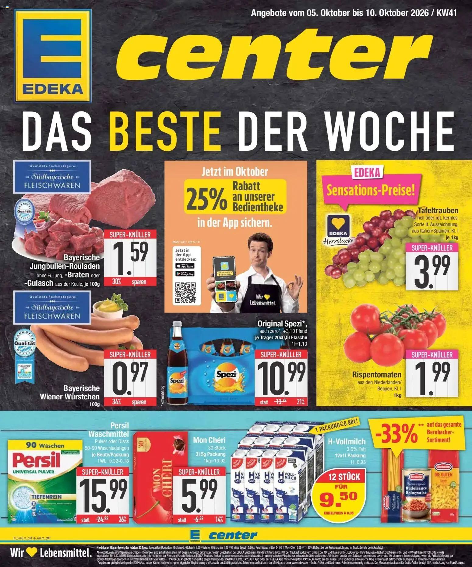 Vorschau von dem Prospekt des Geschäftes E center, gültig ab dem 05.10.2026