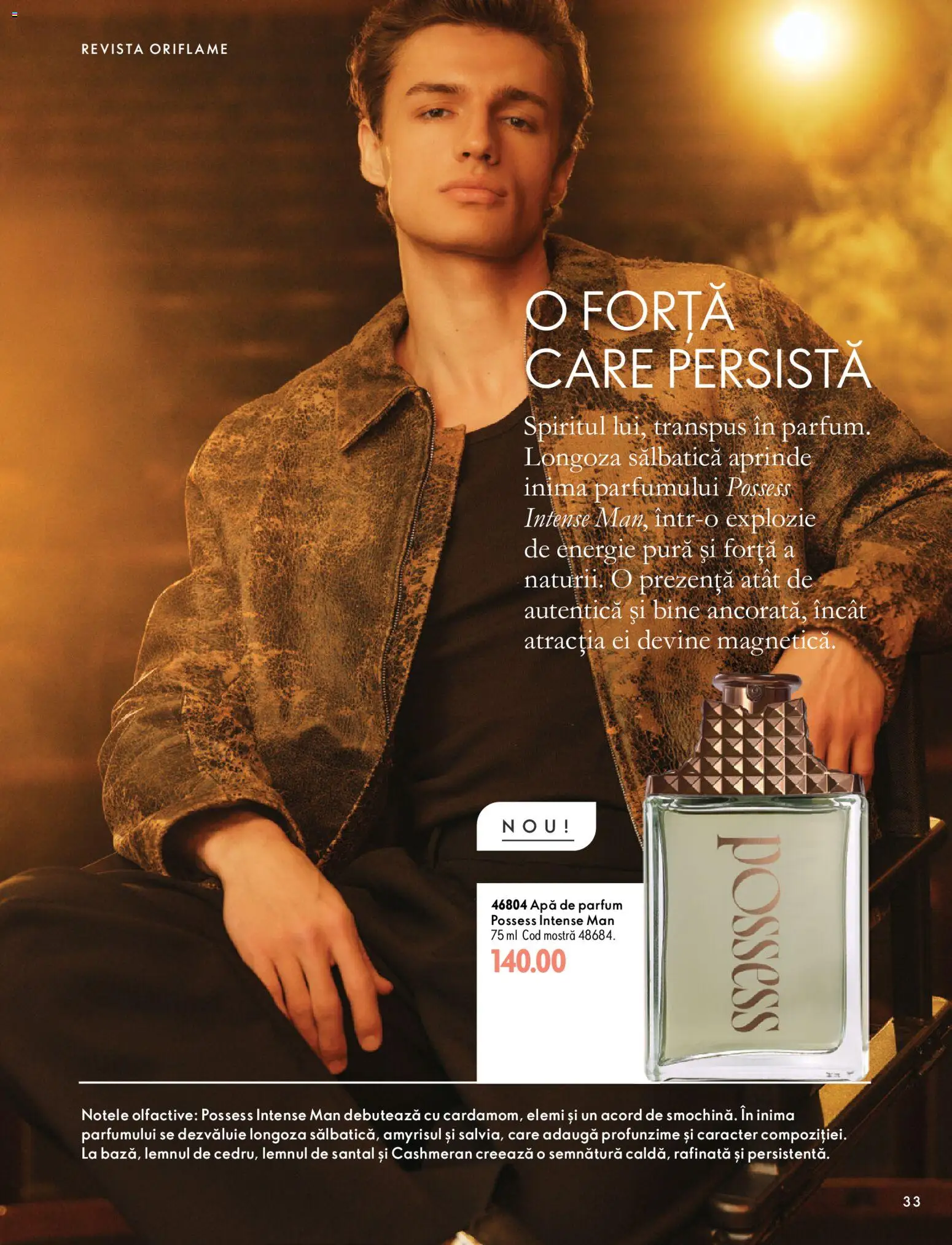 Previzualizarea de cataloage: Oriflame Oriflame Catalog 15 2026 valabil de la 11.11.2026 - Apă, Parfum, Intense, Apă de parfum
