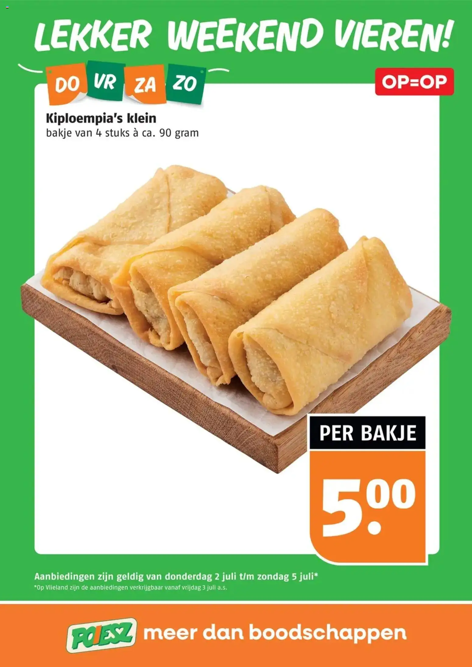 Voorbeeld van Poiesz folder - Weekendacties van winkel Poiesz geldig vanaf 02-07-2026
