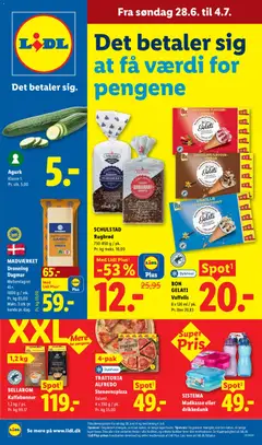 Eksempel på tilbudsavis Lidl - Tilbudsavis fra butik Lidl gyldig fra 28/06/2026