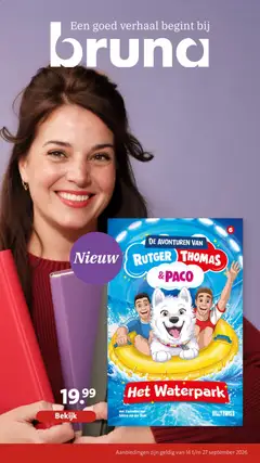 Voorbeeld van Bruna folder van winkel Bruna geldig vanaf 14-09-2026