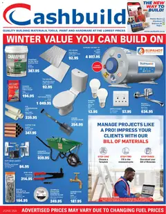 Preview of Cashbuild flyer valid from 22/06/2026