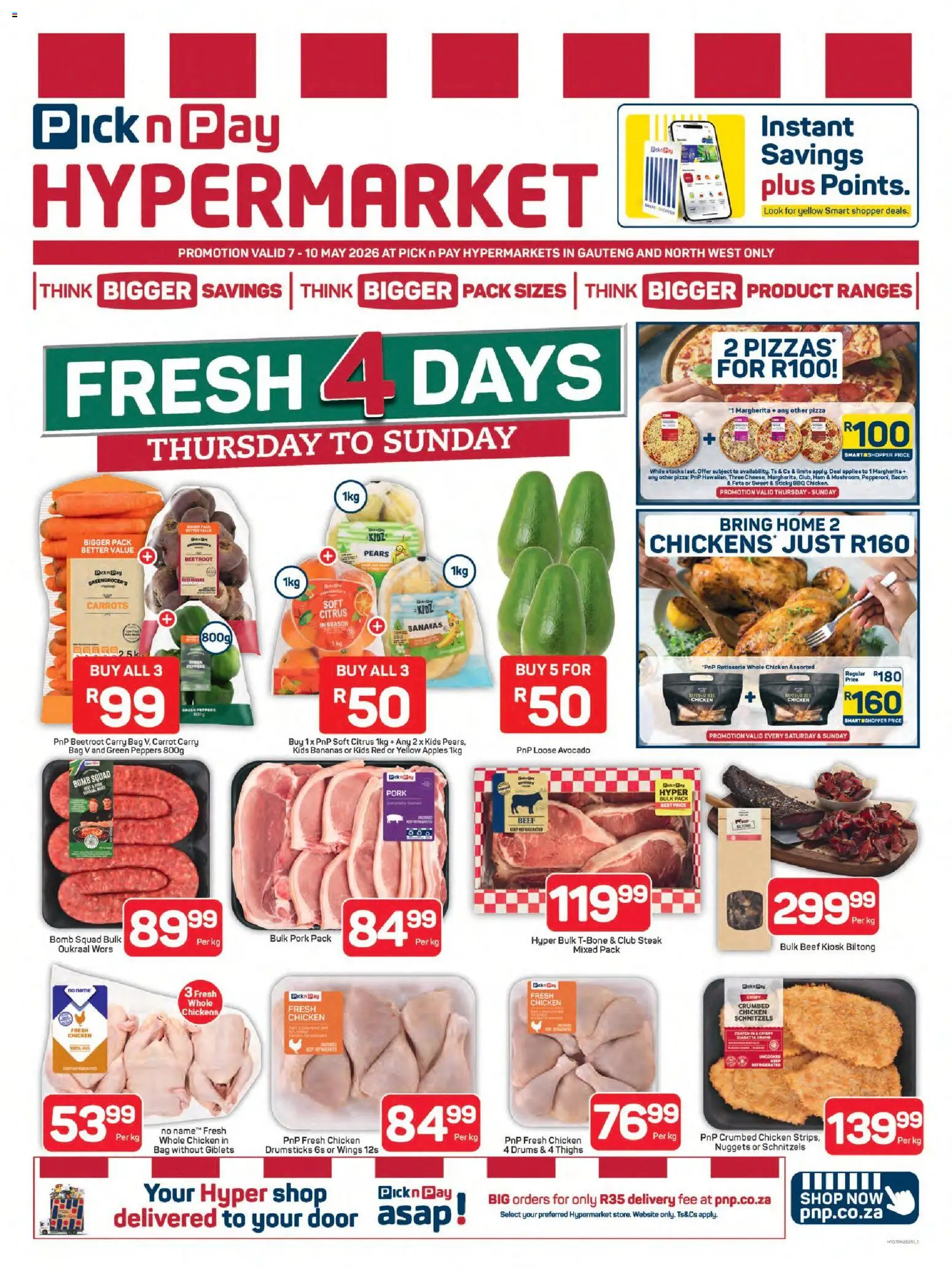 Preview of Pick n Pay flyer valid from 07/05/2026