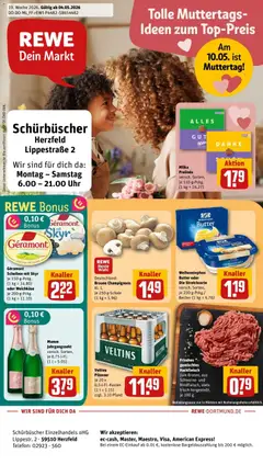 Vorschau von dem Prospekt des Geschäftes Rewe, gültig ab dem 04.05.2026