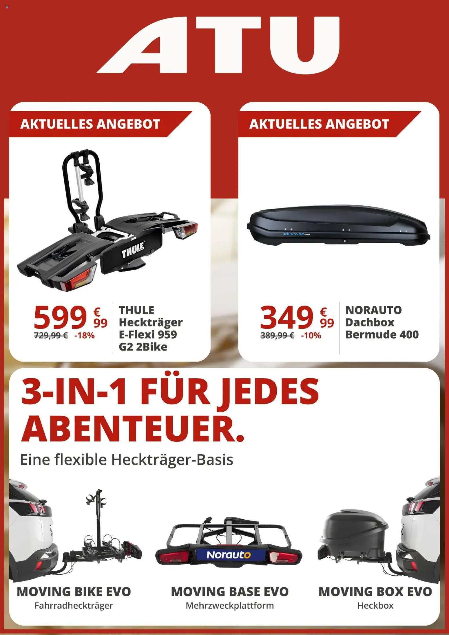 Vorschau von dem Prospekt des Geschäftes ATU, gültig ab dem 01.09.2026 - Box