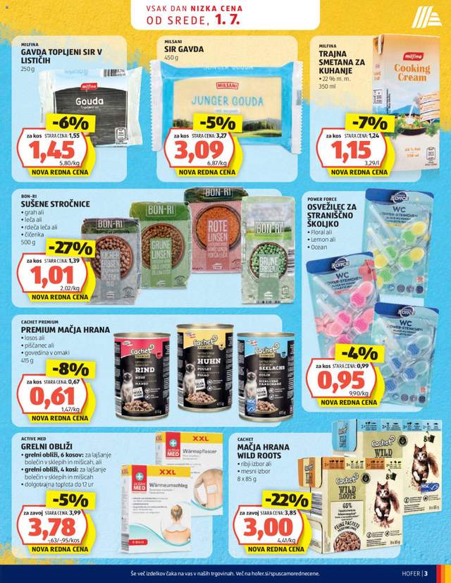 Novi Hofer katalog od 01.07.