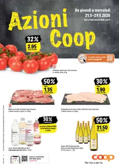 Vorschau des Merkblatts Coop aktionen IT vom Shop Coop gültig von 21.05.2026 bis 27.05.2026