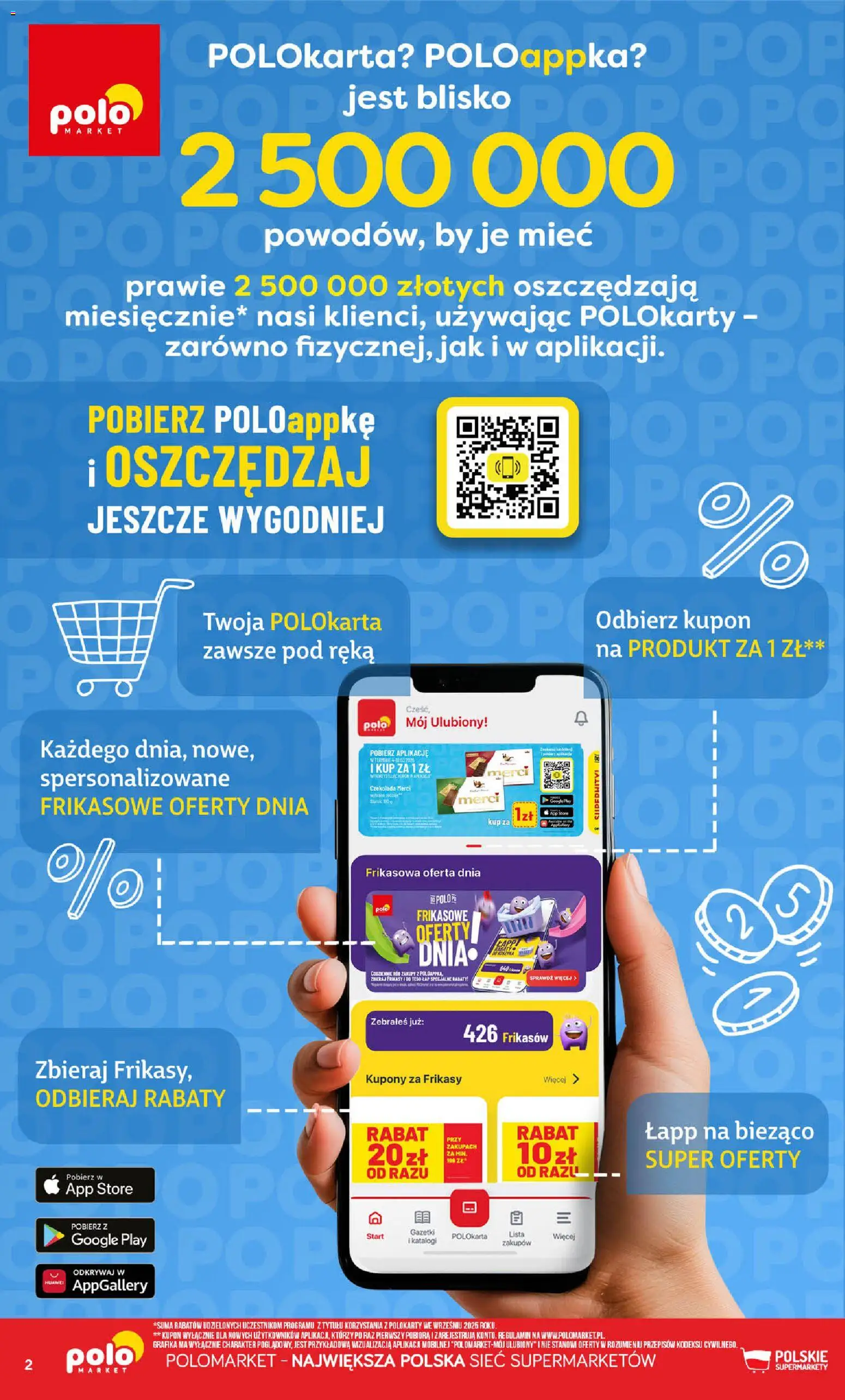 Pogląd gazetki "POLOmarket gazetka - Kupuj taniej" ze sklepu POLOmarket ważnej od 02.09.2026