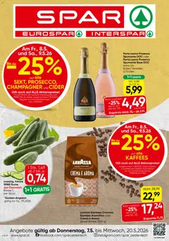 Vorschau der Angebote: Spar Spar Flugblatt - Oberösterreich gültig ab 07.05.2026