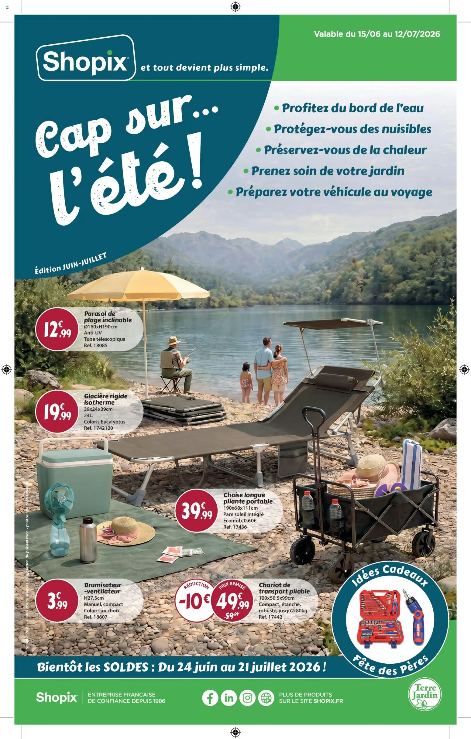 Prévisualisation de Shopix catalogue du magasin Shopix formulaire valide 15/06/2026