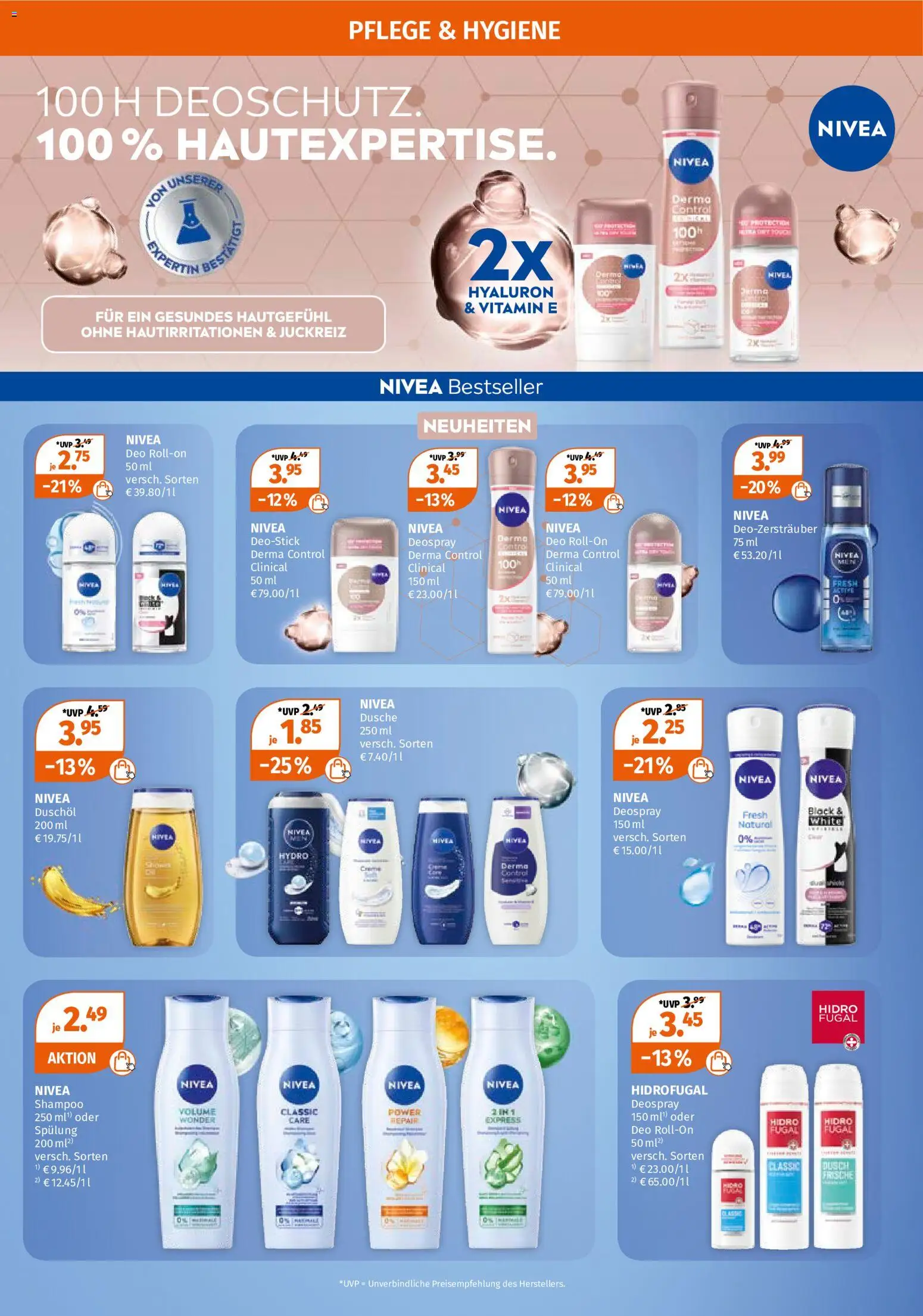 Vorschau von dem Prospekt des Geschäftes Müller, gültig ab dem 07.09.2026 - Dusche, Shampoo, Spülung, Duschöl, Deospray