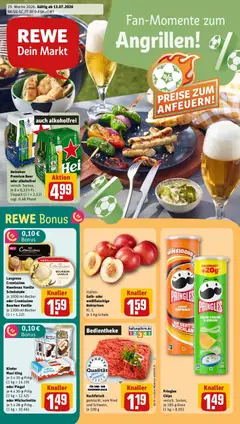 Vorschau von dem Prospekt des Geschäftes Rewe, gültig ab dem 13.07.2026
