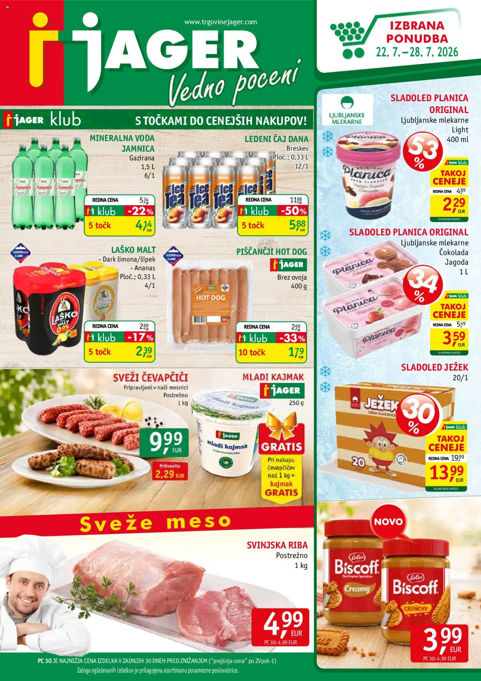Predogled kataloga iz trgovine Jager veljaven od 22.07.2026