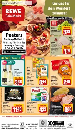 Vorschau von dem Prospekt des Geschäftes Rewe, gültig ab dem 12.10.2026