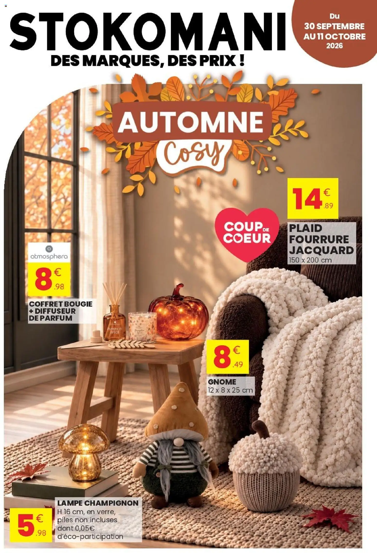 Prévisualisation de Stokomani catalogue du magasin Stokomani formulaire valide 30/09/2026
