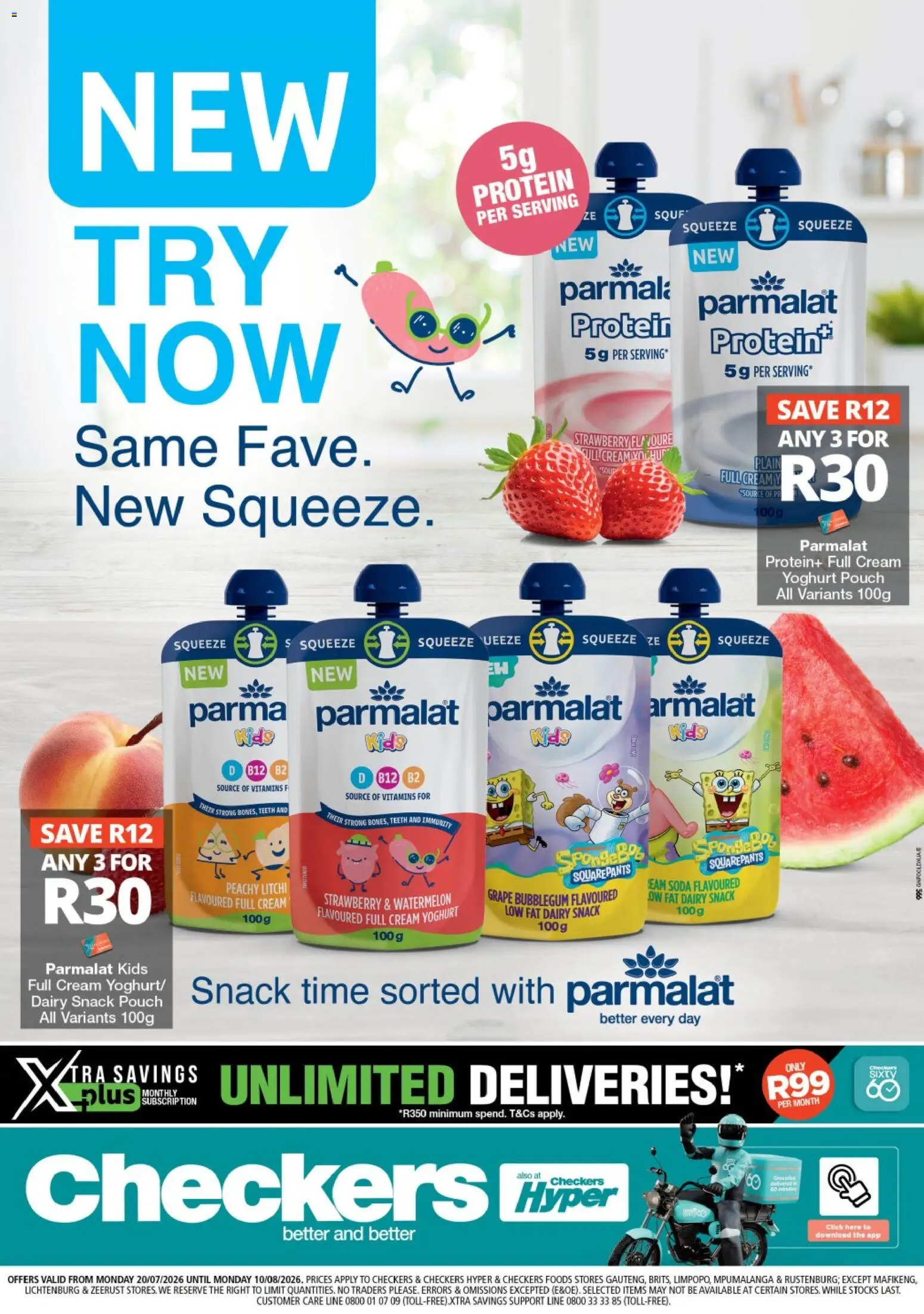 Preview of Checkers flyer valid from 20/07/2026