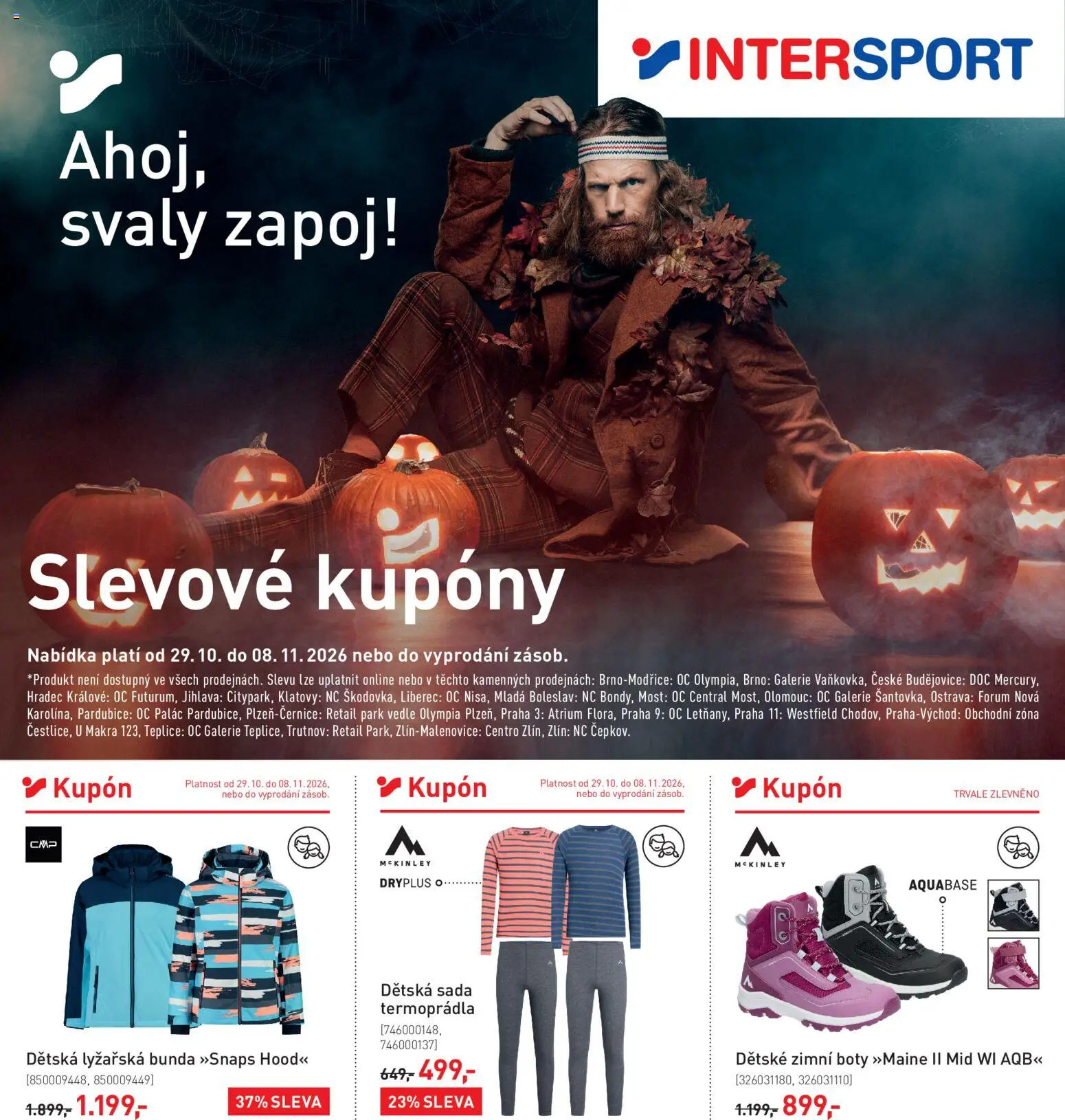 Náhled nabídky: Intersport Intersport leták platný od 29.10.2026