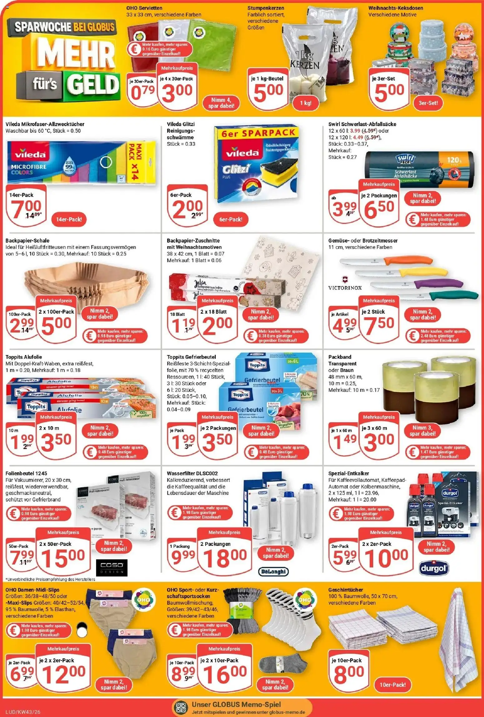 Vorschau von dem Prospekt des Geschäftes Globus, gültig ab dem 19.10.2026