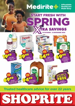 Preview of Shoprite flyer valid from 19/10/2026