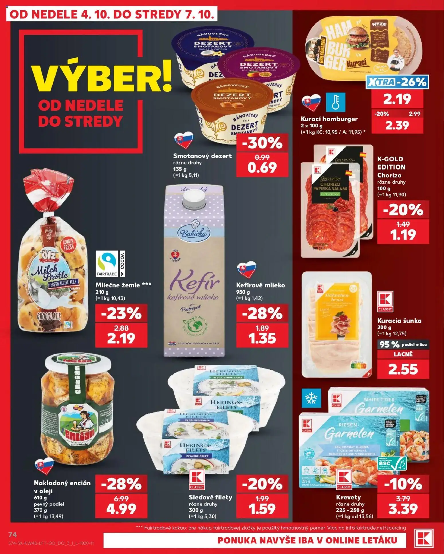Náhľad Kaufland letáku platného od 01.10.2026