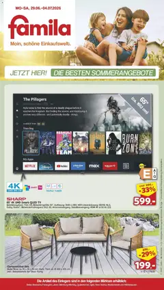 Vorschau von dem Prospekt des Geschäftes Famila Nordwest, gültig ab dem 28.06.2026