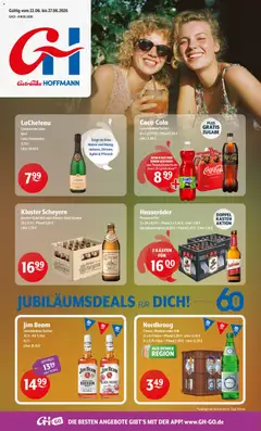 Vorschau von dem Prospekt des Geschäftes Getränke Hoffmann, gültig ab dem 22.06.2026