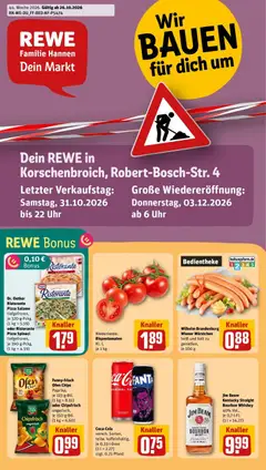 Vorschau von dem Prospekt des Geschäftes Rewe, gültig ab dem 26.10.2026