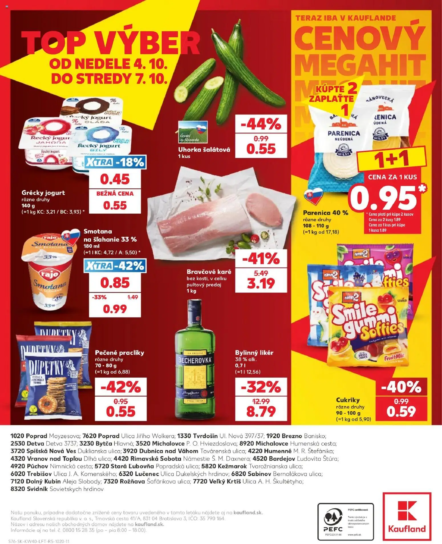 Náhľad Kaufland letáku platného od 01.10.2026