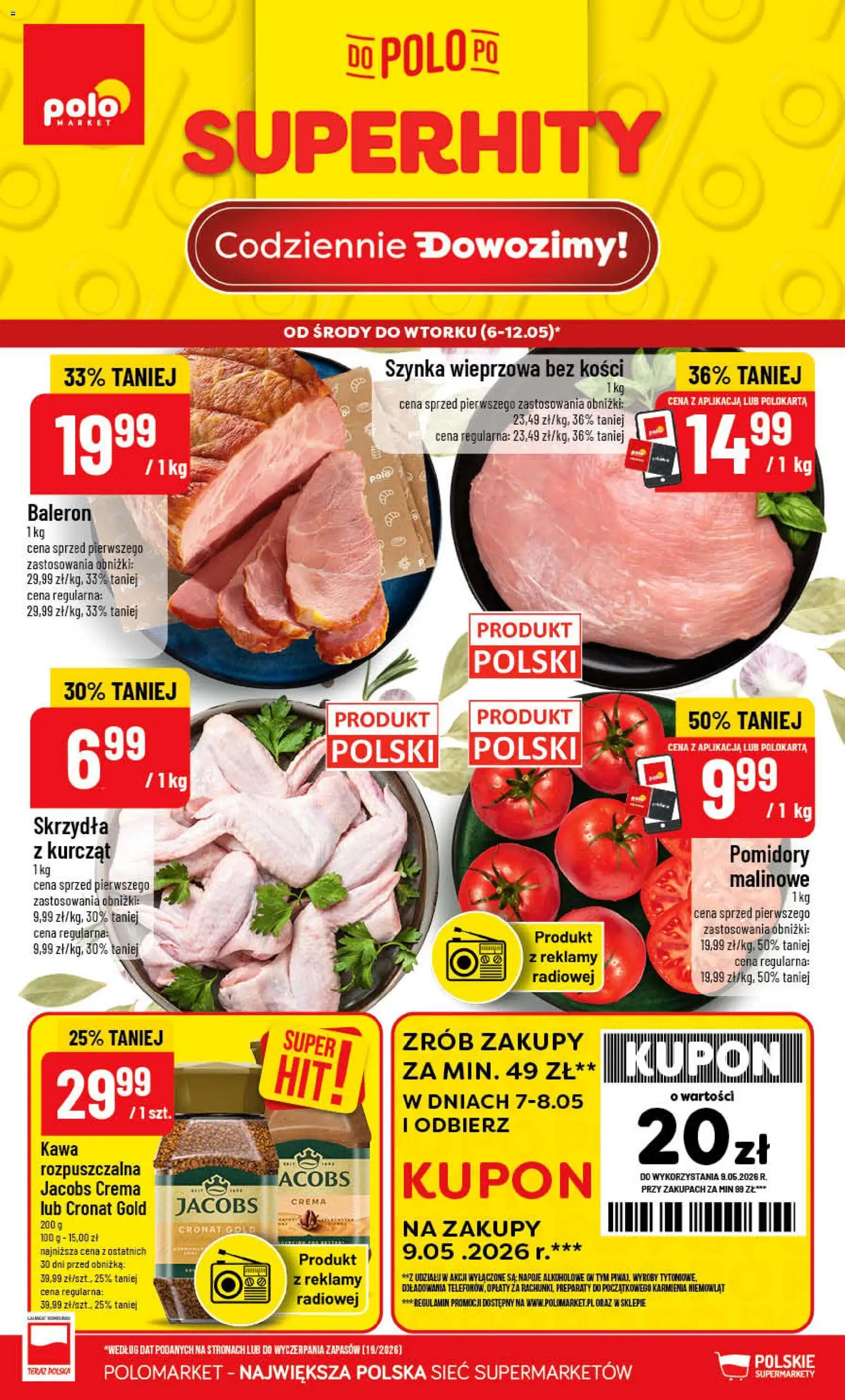 Pogląd gazetki "POLOmarket gazetka" ze sklepu POLOmarket ważnej od 06.05.2026