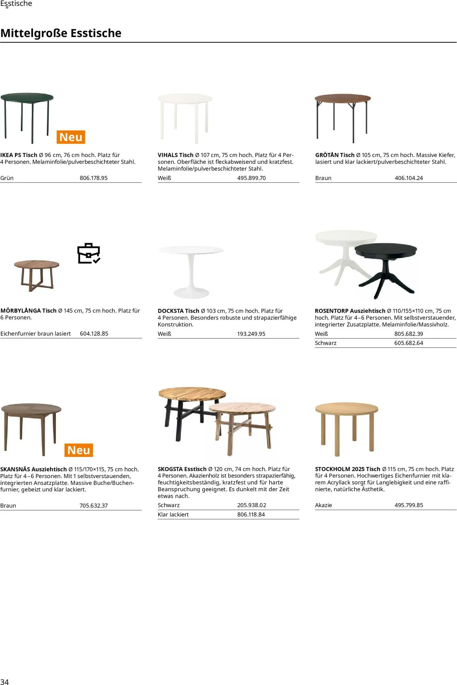 Vorschau von dem Prospekt des Geschäftes Ikea, gültig ab dem 11.09.2026 - Esstisch, Tisch