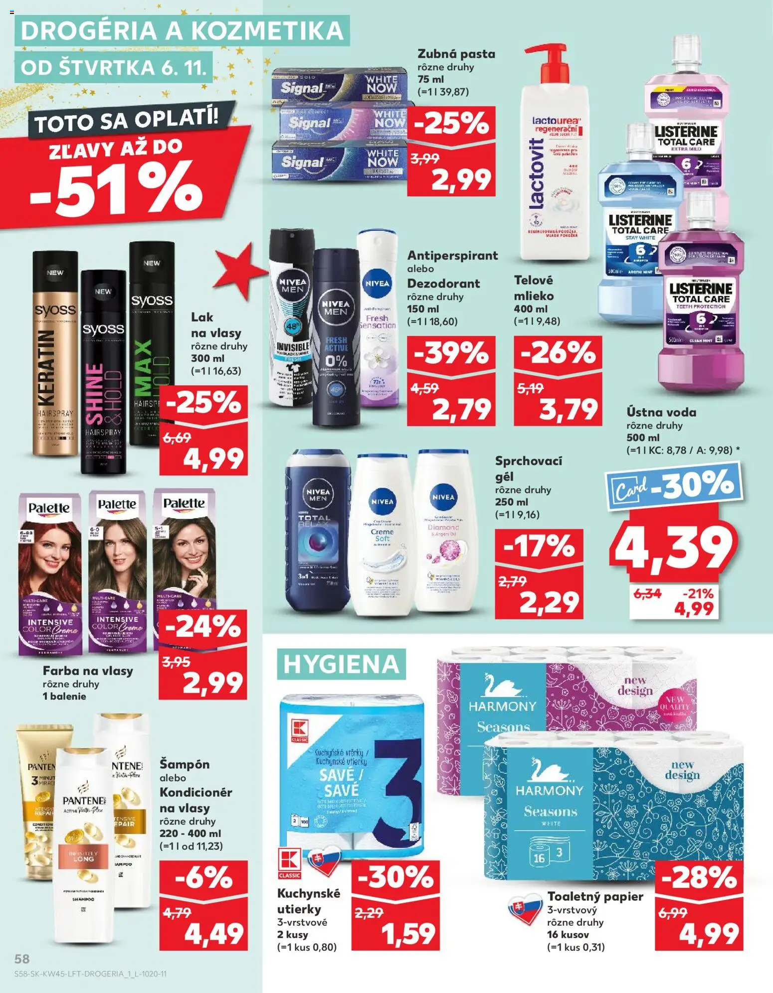 Náhľad Kaufland letáku platného od 06.11.2025