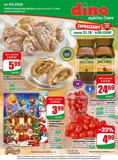 Pogląd gazetki "Dino gazetka" ze sklepu Dino ważnej od 28.10.2026