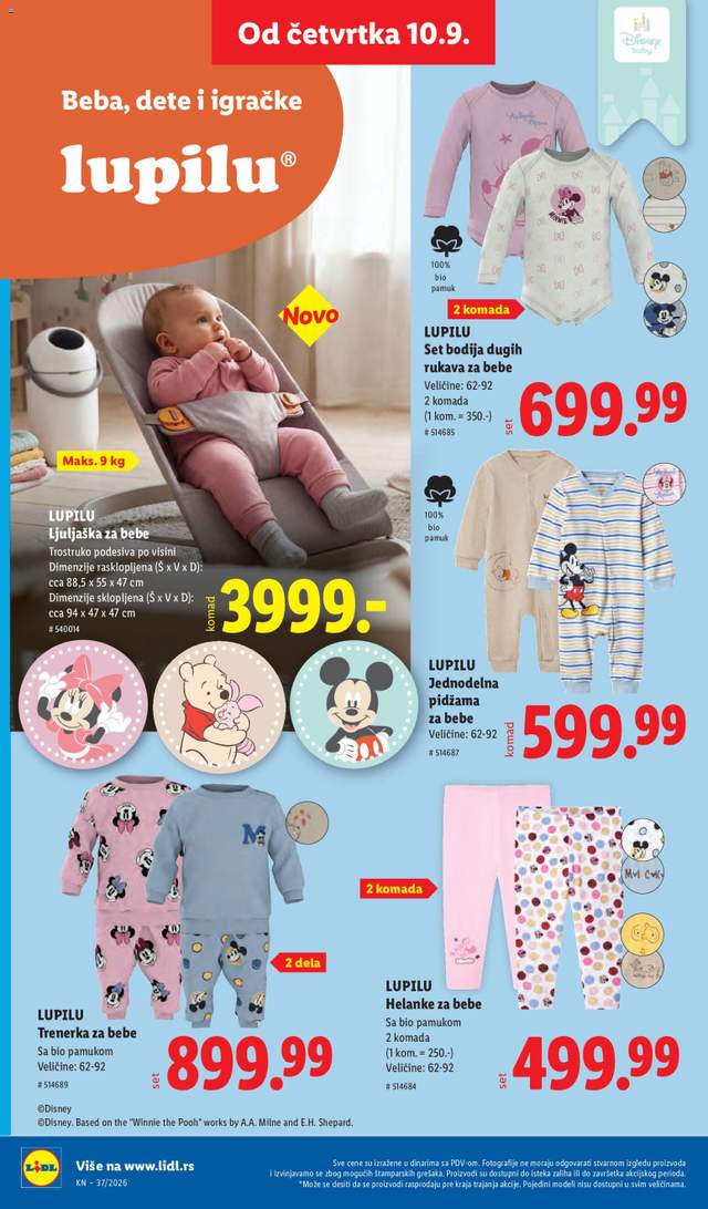 Novi Lidl katalog od 10.09.