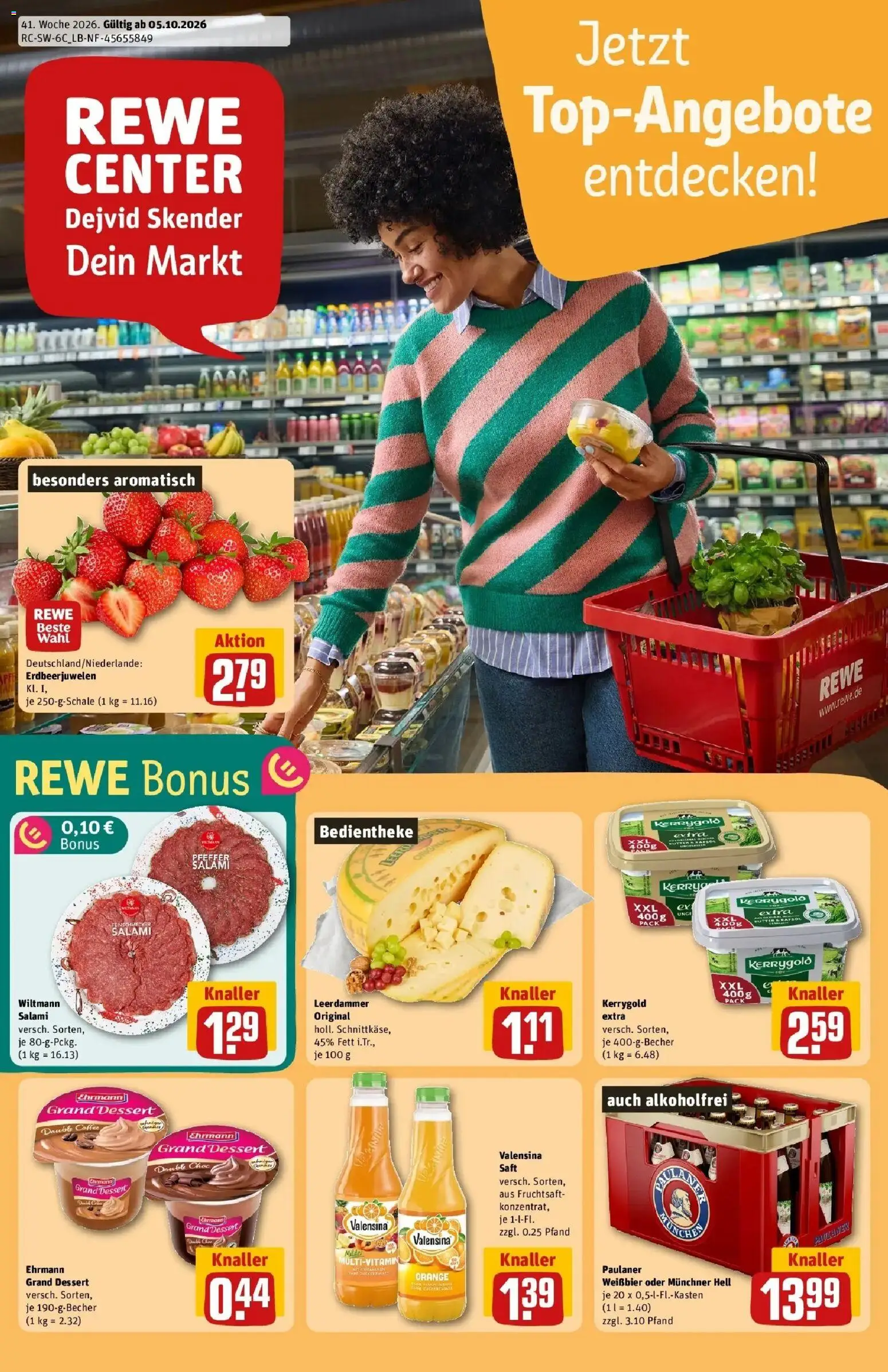 Vorschau von dem Prospekt des Geschäftes Rewe, gültig ab dem 05.10.2026
