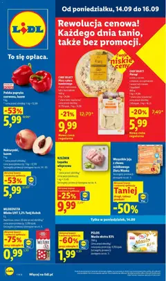 Pogląd gazetki "Lidl gazetka" ze sklepu Lidl ważnej od 14.09.2026