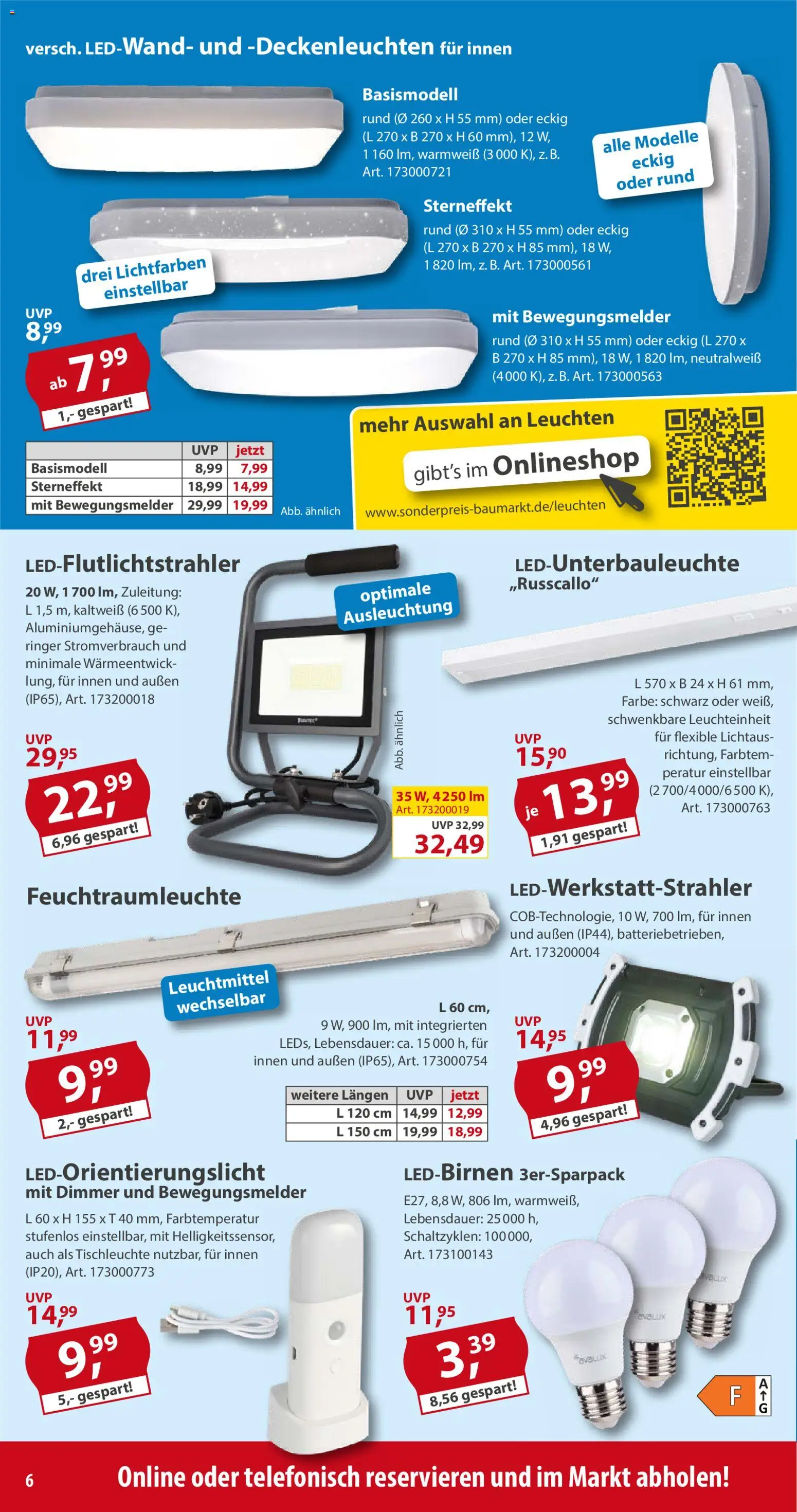 Vorschau von dem Prospekt des Geschäftes Sonderpreis Baumarkt, gültig ab dem 31.10.2026