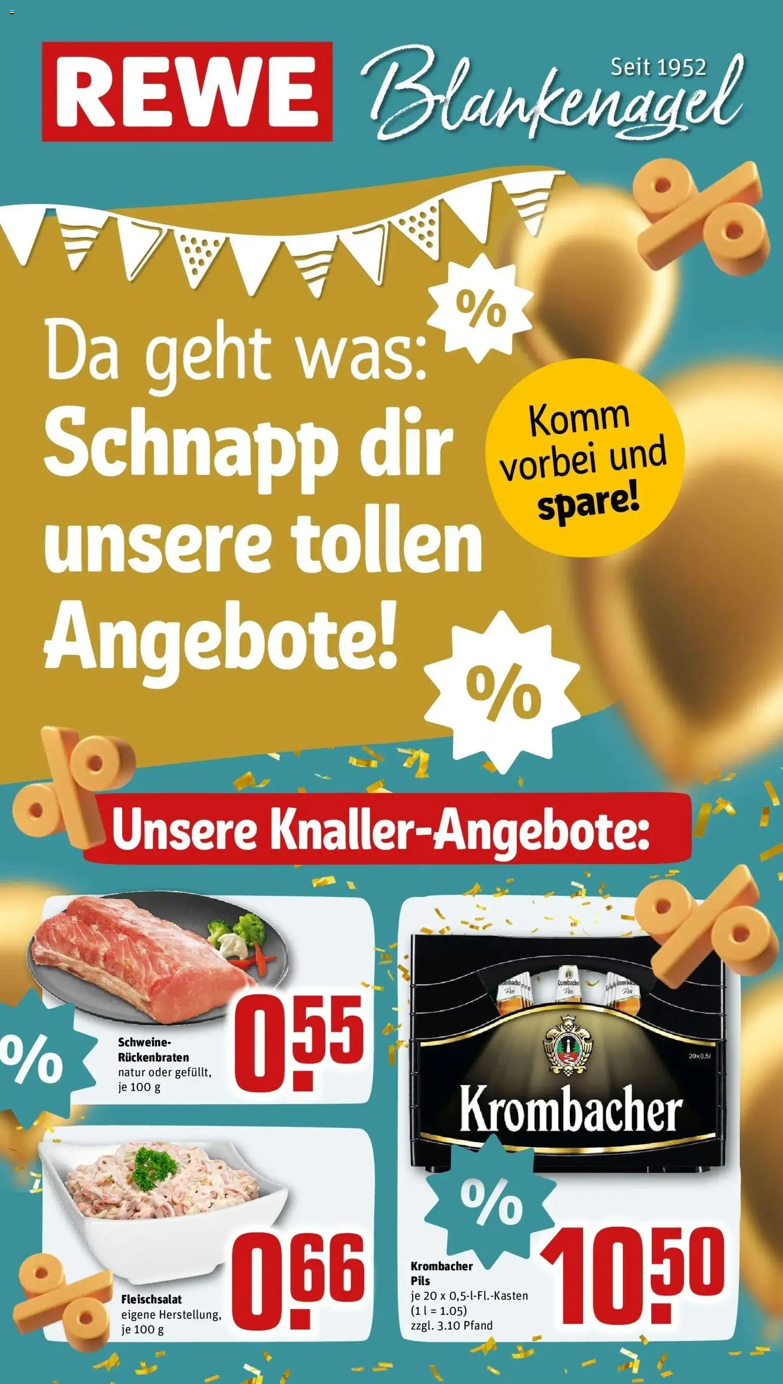 Vorschau von dem Prospekt des Geschäftes Rewe, gültig ab dem 08.06.2026