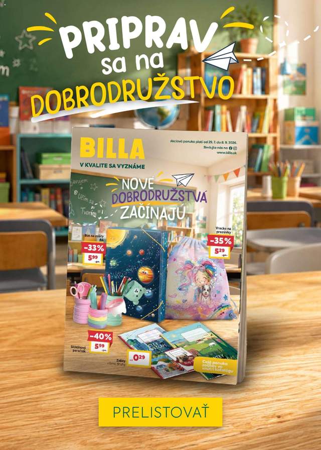 Nový Billa leták od 29.07.