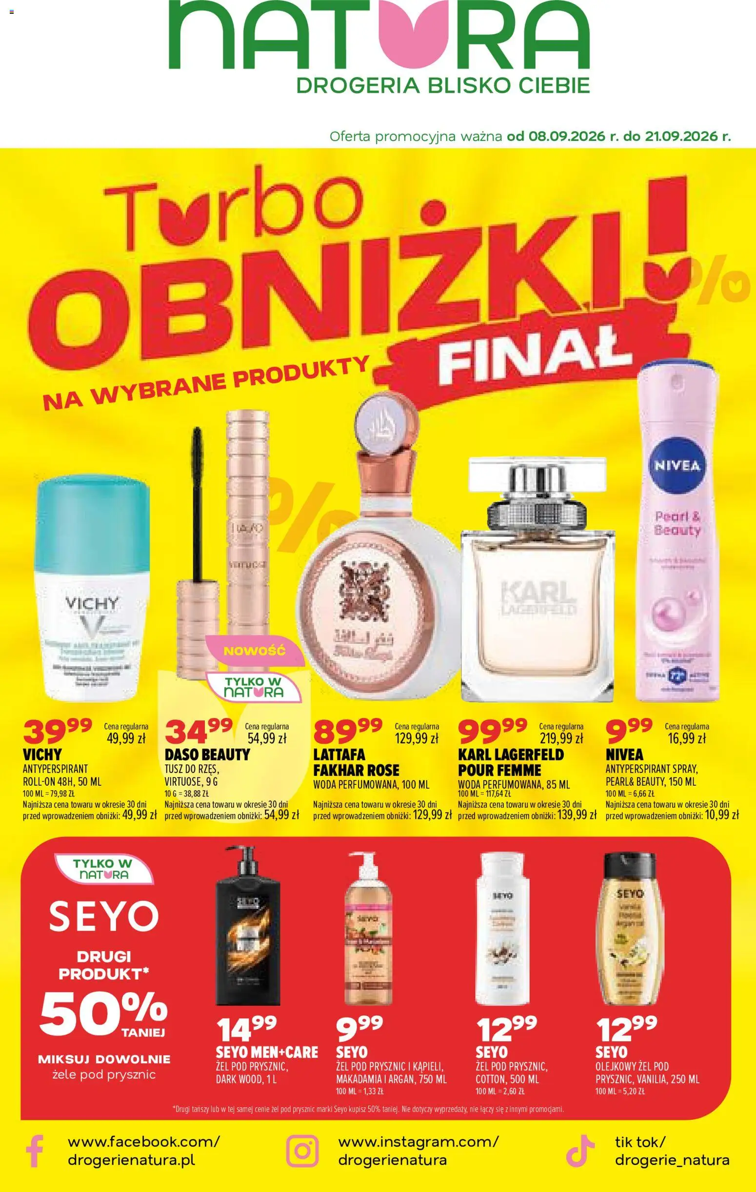 Pogląd gazetki "Drogerie Natura gazetka" ze sklepu Drogerie Natura ważnej od 08.09.2026