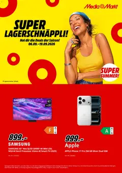 Vorschau des Merkblatts Media Markt aktionen vom Shop Media Markt gültig von 06.09.2026 bis 19.09.2026