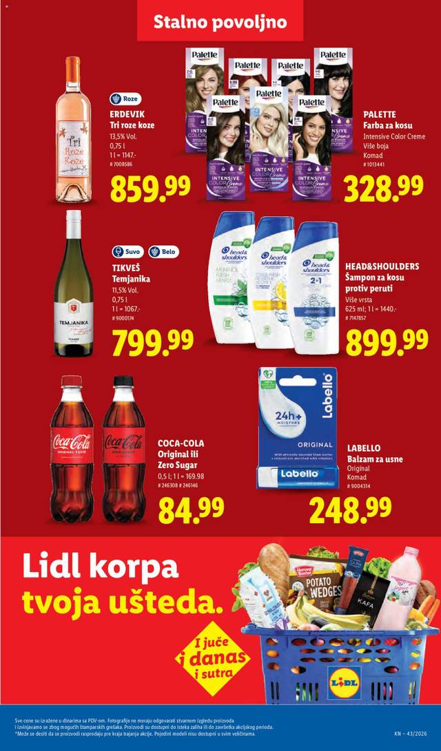 Novi Lidl katalog od 22.10.