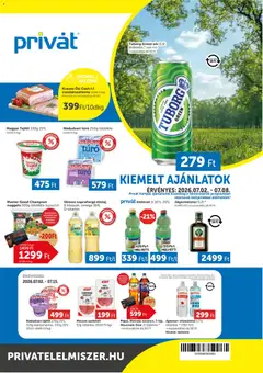 PRIVÁT - PRIVÁT akciós újság megtekintése, amely érvényes 2026.07.02.-től