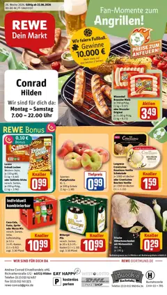 Vorschau von dem Prospekt des Geschäftes Rewe, gültig ab dem 21.06.2026