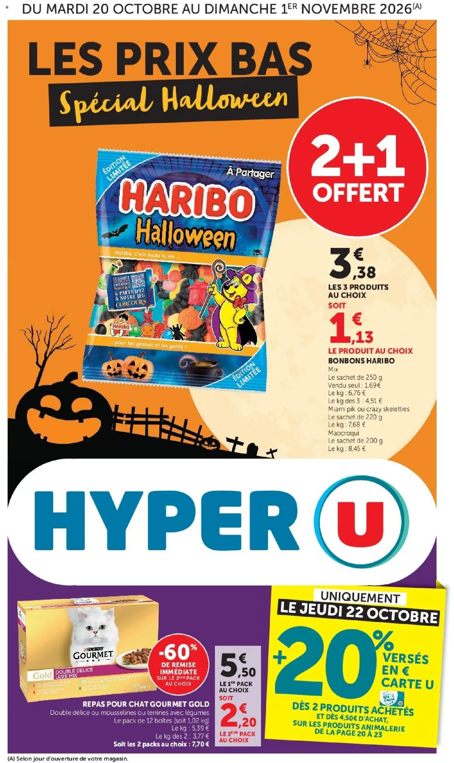 Prévisualisation de Hyper U catalogue du magasin Hyper U formulaire valide 20/10/2026