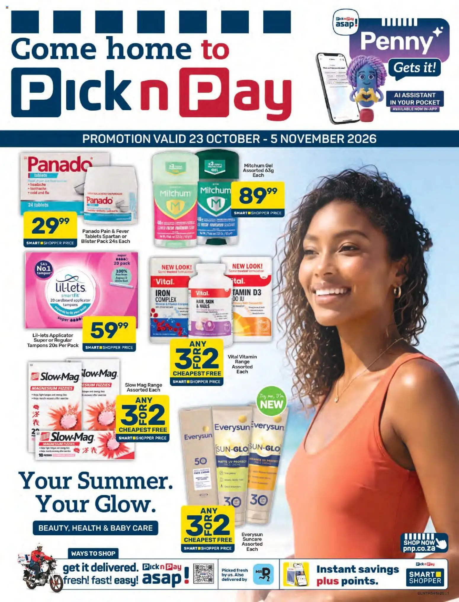 Preview of Pick n Pay flyer valid from 23/10/2026