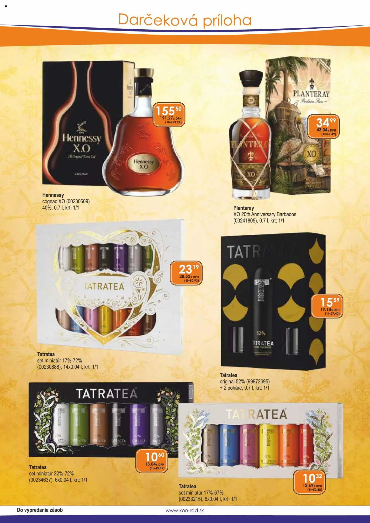 Náhľad KON - RAD letáku platného od 01.11.2026 - Hennessy