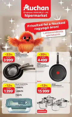 Auchan - Auchan Lakberendezés ajánlatok megtekintése, amely érvényes 2026.08.21.-től